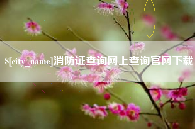 江山消防证查询网上查询官网下载
