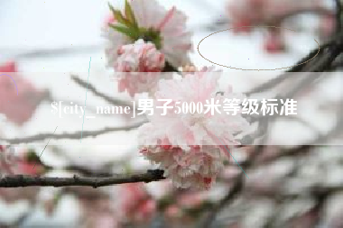 江山男子5000米等级标准
