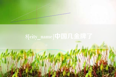 江山中国几金牌了