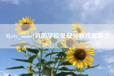 江山消防学校录取分数线是多少