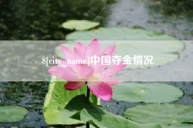 江山中国夺金情况