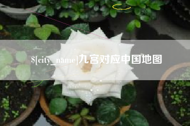 江山九宫对应中国地图