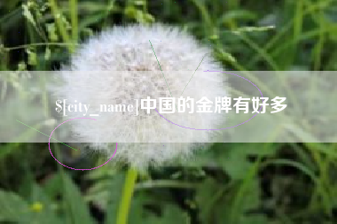 江山中国的金牌有好多
