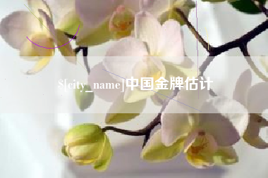 江山中国金牌估计