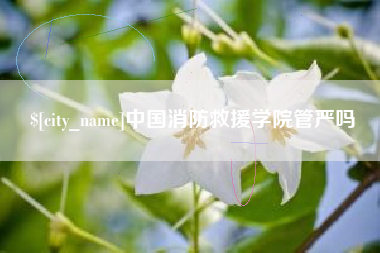 江山中国消防救援学院管严吗