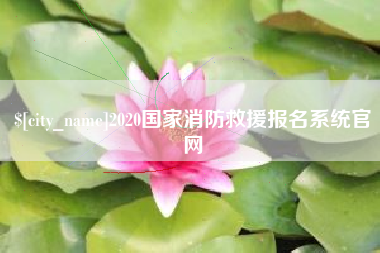 江山2020国家消防救援报名系统官网