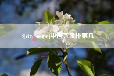 江山中国夺金排第几