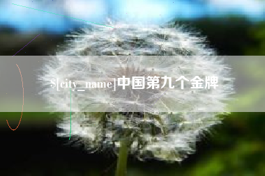 江山中国第九个金牌