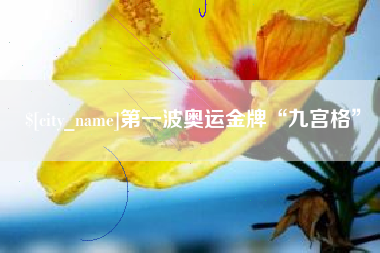江山第一波奥运金牌“九宫格”