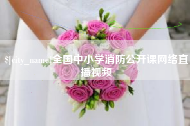 江山全国中小学消防公开课网络直播视频