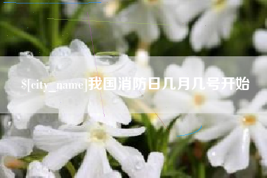 江山我国消防日几月几号开始