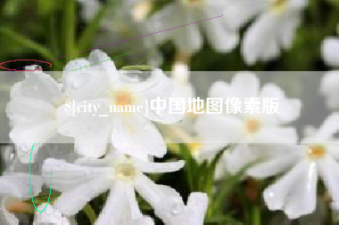 江山中国地图像素版