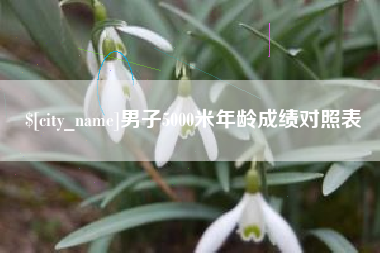 江山男子5000米年龄成绩对照表