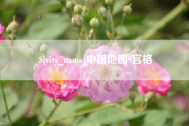 江山中国地图9宫格