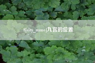 江山九宫的位置
